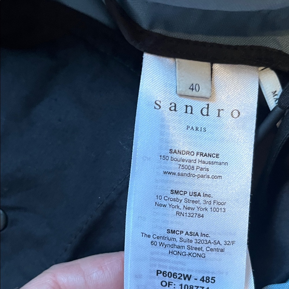 Men's Classic  Blue /Gray Chinos - Picture 6 of 7